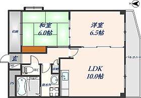 大阪府八尾市陽光園2丁目（賃貸マンション2LDK・3階・52.92㎡） その2