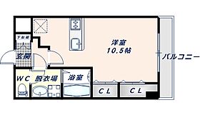 大阪府東大阪市長堂3丁目（賃貸マンション1R・8階・29.18㎡） その2