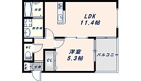 大阪府東大阪市永和3丁目（賃貸アパート1LDK・3階・40.78㎡） その2