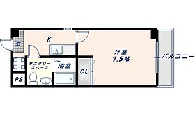 大阪府東大阪市中小阪5丁目（賃貸マンション1K・2階・26.00㎡） その2