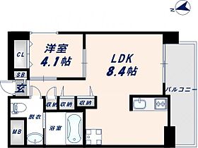 大阪府大阪市東成区大今里西1丁目（賃貸マンション1LDK・9階・30.34㎡） その2