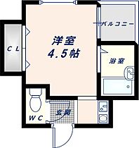 大阪府東大阪市菱屋西1丁目（賃貸マンション1K・2階・17.00㎡） その2