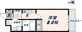 大阪府大阪市生野区新今里7丁目（賃貸アパート1K・3階・25.15㎡） その2