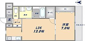 大阪府東大阪市荒川1丁目（賃貸アパート1LDK・2階・46.37㎡） その2