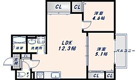 大阪府大阪市生野区巽北3丁目（賃貸アパート2LDK・3階・49.31㎡） その2