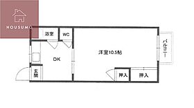 大阪府八尾市末広町1丁目（賃貸マンション1DK・3階・29.16㎡） その2