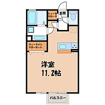 茨城県筑西市稲野辺（賃貸アパート1R・1階・29.44㎡） その2