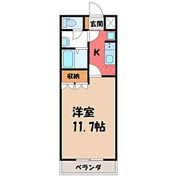 🉐敷金礼金0円！🉐水戸線 川島駅 徒歩17分
