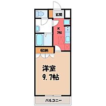 茨城県筑西市伊佐山（賃貸アパート1K・2階・29.75㎡） その2