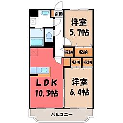 東北本線 小山駅 徒歩8分