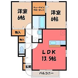 東北本線 小山駅 徒歩38分