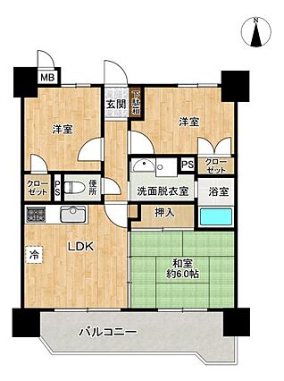 3DKの間取！...