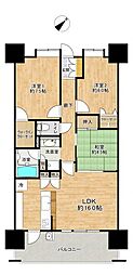 サンメゾン九大学研都市エルド 3LDKの間取図画像