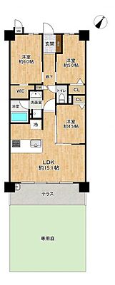 間取り トラスト福岡空港駅レジデンス 1階/-