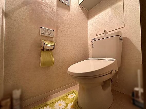 トイレには快適...