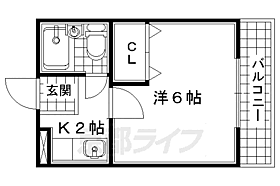 京都府宇治市宇治弐番（賃貸マンション1K・3階・18.00㎡） その2