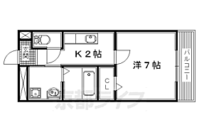 大阪府枚方市翠香園町（賃貸アパート1K・2階・25.20㎡） その2