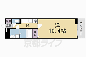 京都府京田辺市草内一ノ坪（賃貸アパート1K・3階・32.54㎡） その2