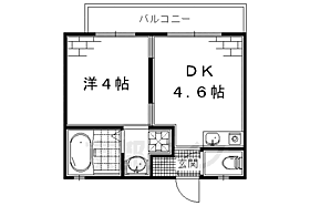 Ｌａ．Ｃａｌｍｅ 101 ｜ 京都府京都市伏見区桃山長岡越中南町（賃貸アパート1DK・1階・20.00㎡） その2