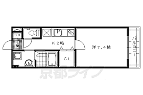 京都府京都市南区吉祥院嶋樫山町（賃貸マンション1K・1階・26.21㎡） その2