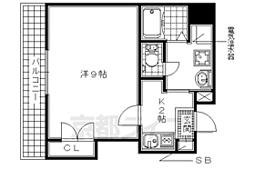 京都府宇治市宇治里尻（賃貸マンション1K・4階・27.19㎡） その2