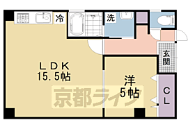 アドバンスナカネ 101 ｜ 京都府京都市伏見区深草西飯食町（賃貸マンション1LDK・1階・47.50㎡） その2