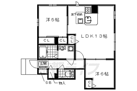 京都府木津川市梅美台2丁目（賃貸アパート2LDK・2階・59.20㎡） その2