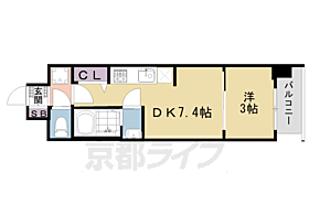 京都府京都市南区東九条西明田町（賃貸マンション1DK・4階・25.65㎡） その2