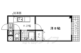 京都府京田辺市草内法福寺（賃貸マンション1K・1階・22.61㎡） その2