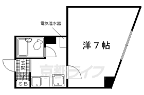 サイラスノーム京都 403 ｜ 京都府京都市伏見区深草下川原町（賃貸マンション1K・4階・18.63㎡） その2