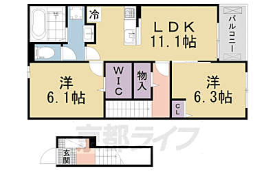 間取り：間取