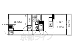 近鉄京都線 富野荘駅 徒歩5分