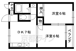 間取図画像 2DK