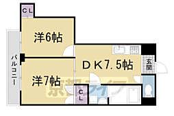 間取図画像 2DK