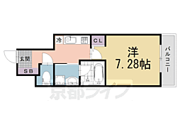 メゾンドゥース丹波橋 2階