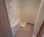 洗濯機スペースです。