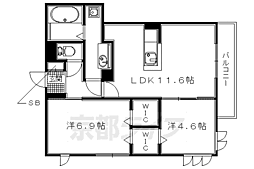 プレジール平安 1階