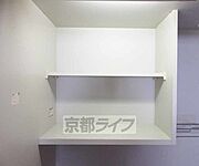 収納付きのキッチンです