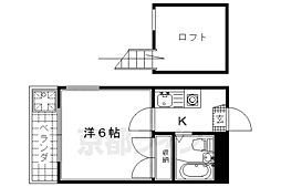京都地下鉄東西線 御陵駅 徒歩13分 2階/-