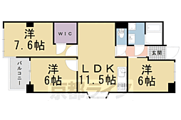 イヌイ星の子ハイツ 4階/-