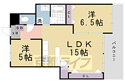 御所西ロイヤルプラザ 3階
