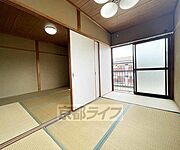 広い寝室です。