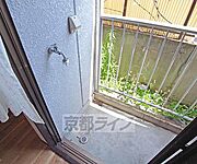 洗濯機置き場です