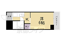 藤ハイツ 1Kの間取図画像