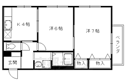 叡山電鉄鞍馬線 二軒茶屋駅 3.4km 2階/-