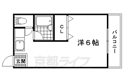 京福電気鉄道北野線 北野白梅町駅 徒歩12分