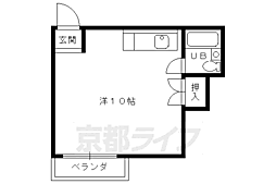 スチュディオ・エトレ88 ワンルームの間取図画像