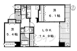 ルーエ五条堀川 3階