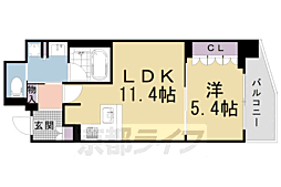 リーガル京都西陣II 5階/-