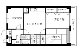 ラポール 3階/-
